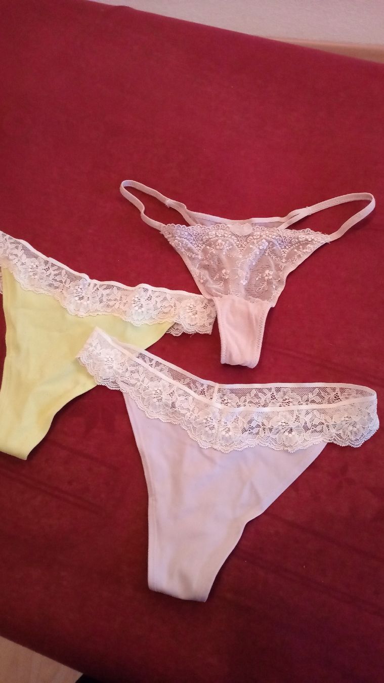 H&M Altra biancheria intima: 3 Strings mit Spitze, Grösse S – Usato da Hettenschwil venduto da Schneuggi2