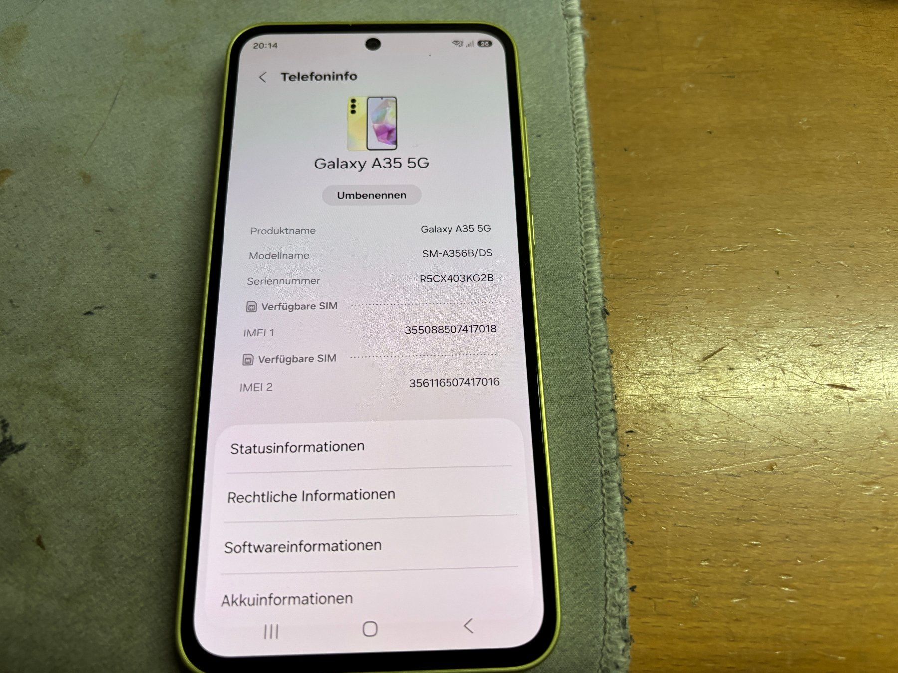 Samsung Handys / Smartphones: Samsung A35 5G 128Gb#4 – Gebraucht aus Au SG von bah_6f5w 2