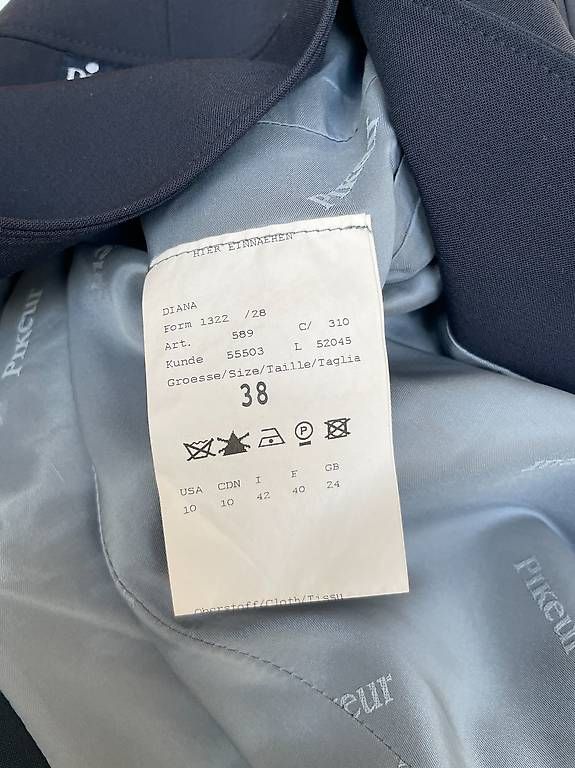 Pikeur Giacche: Pikeur Turnierjacke Concoursjacke Damen Gr. 38 – Usato da Zürich venduto da Waikiki57 2