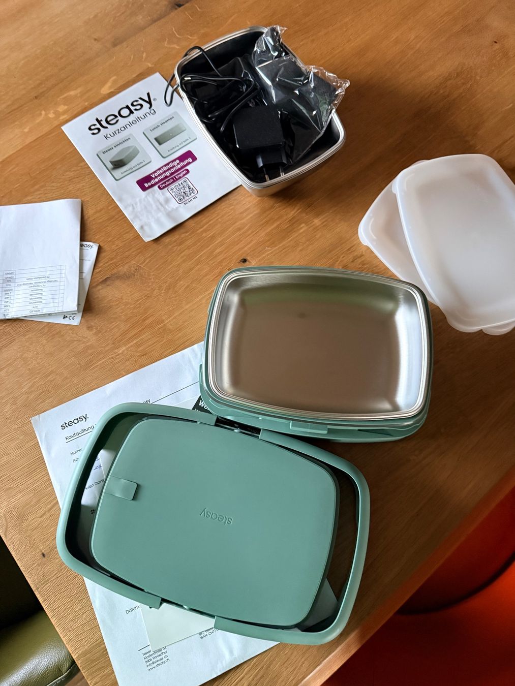 Contenitori & Simili: Steasy Lunchbox mit Dampffunktion – Nuovo (secondo la descrizione) da Niederuzwil venduto da Keller015 2