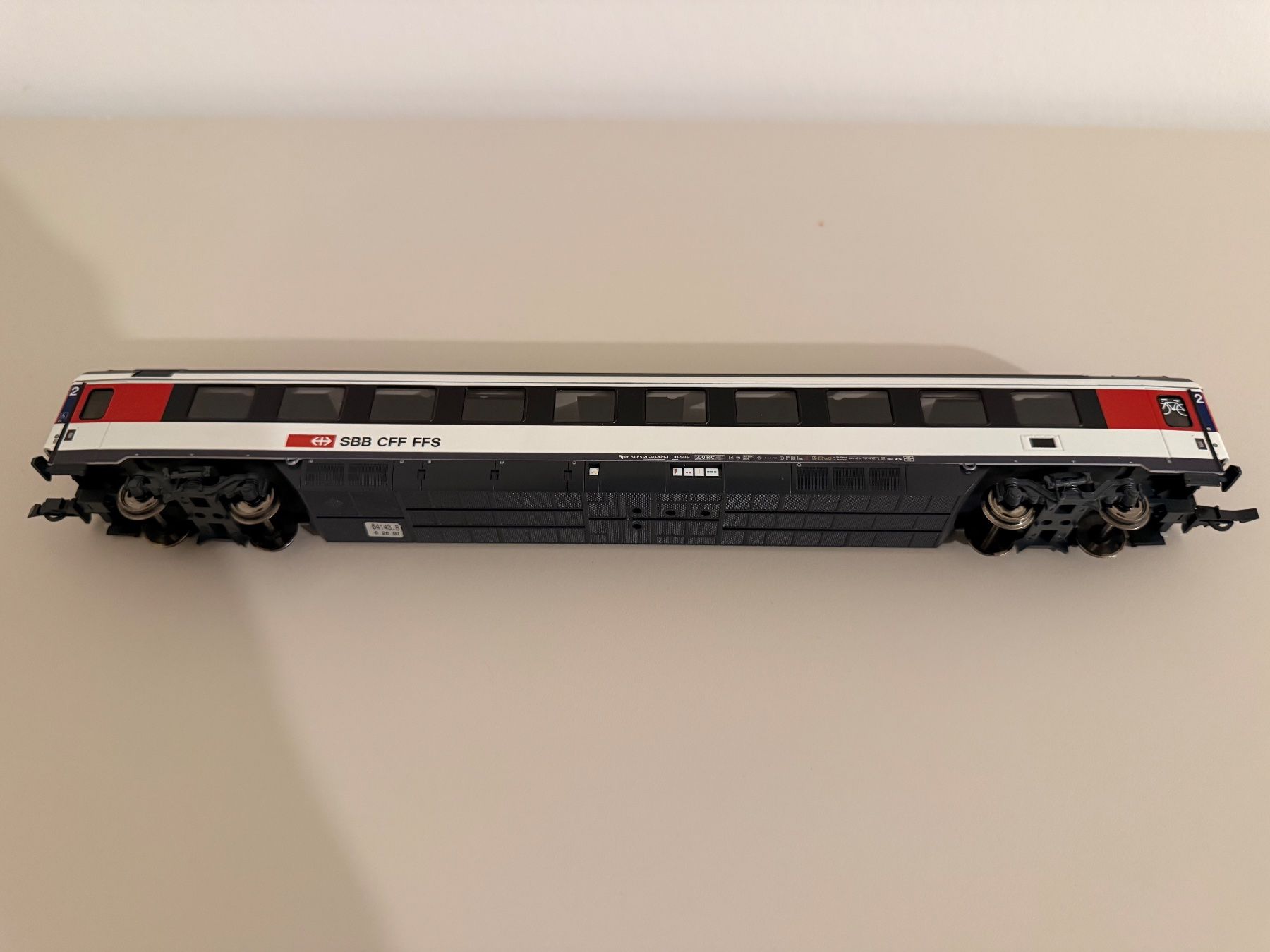 Roco Modellini di ferrovie: Roco 64143.B Bpm 61 EC 2. Klasse SBB CFF FFS - OVP – Usato da Carouge GE venduto da SirolCH 3