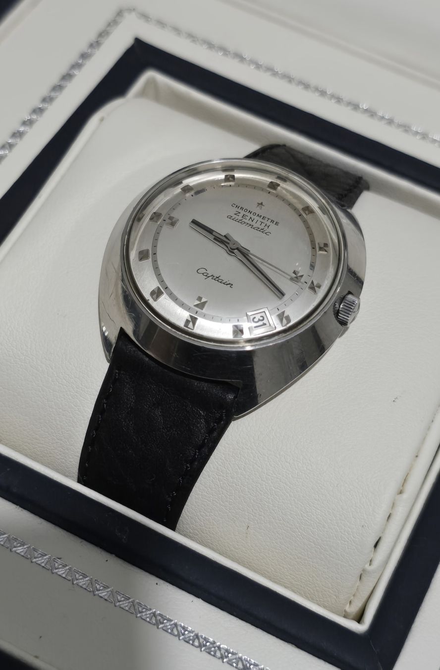Zenith Orologi: Zenith Captain Chronomètre Automatique  – Usato da Les Acacias venduto da watinjo 3