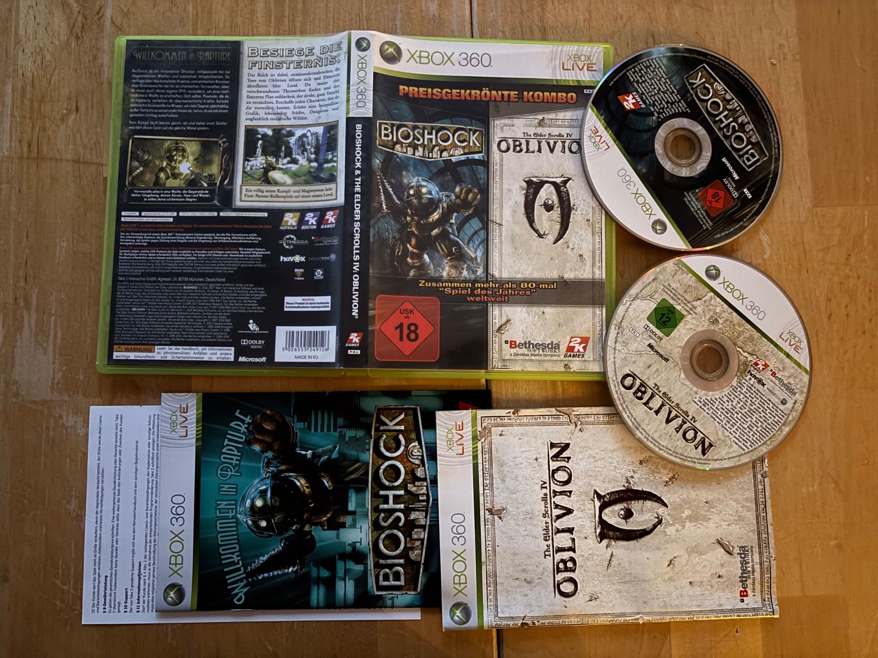 Giochi: Bioshock & Oblivion (CIB) – Usato da Frenkendorf venduto da gelbeZinnie