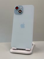 Vitre Cache Arrière iPhone 15 Plus Bleu avec aimants