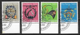 Pro Patria Serie 1980 ET Halbmondstempel 29.5.1980