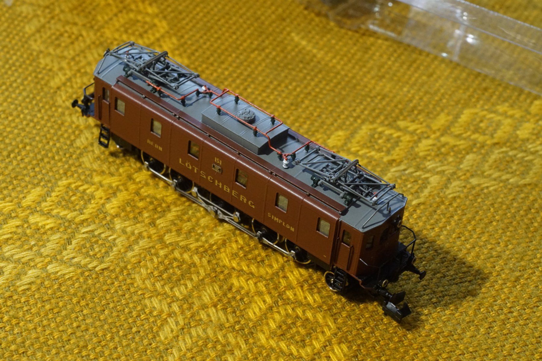 Lematec Modellini di ferrovie: Lematec BLS Be 5/7 152 Spur N – Usato da Gränichen venduto da iknow 7