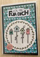 Glückwunschkarte. Handgemachte Karte