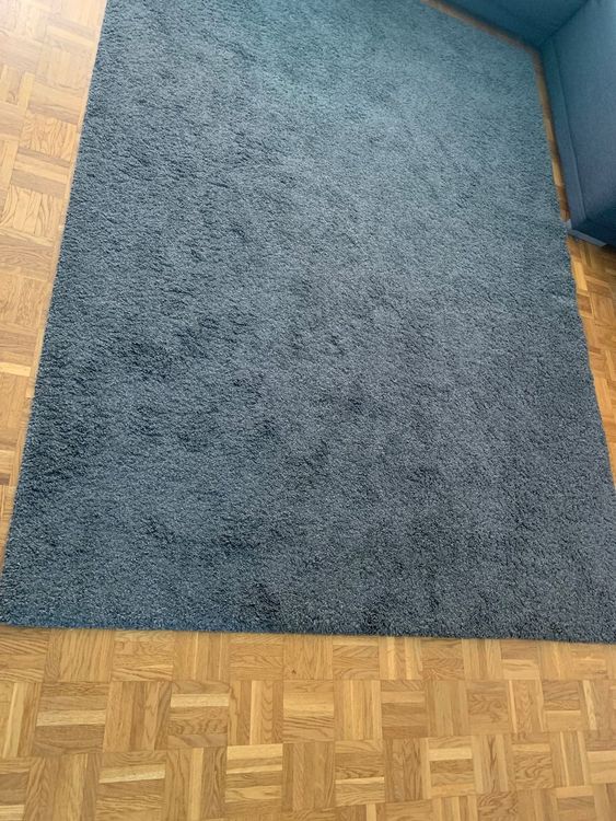 Grosser Ikea Teppich dunkelgrau Kaufen auf Ricardo