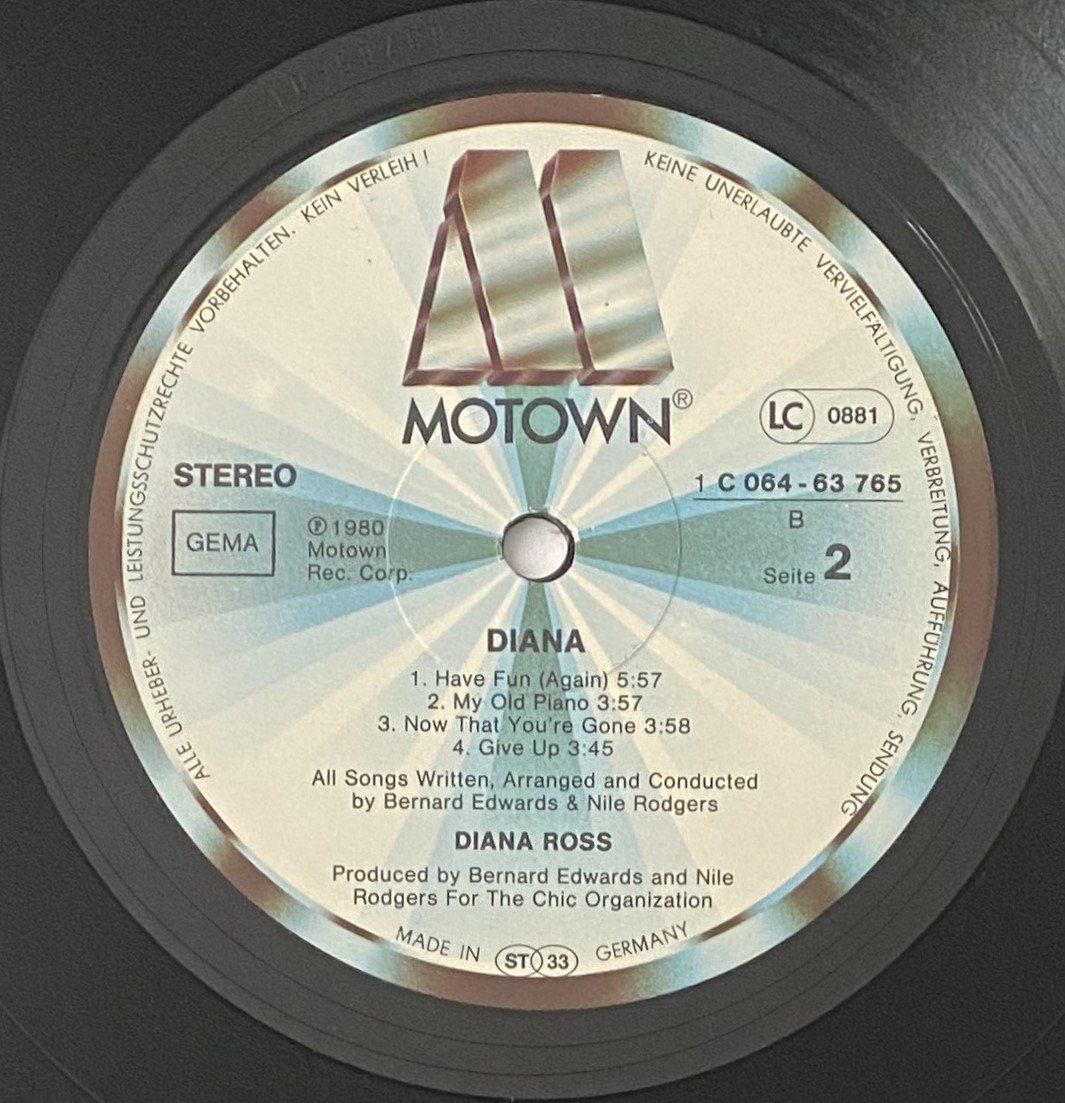 Dischi in vinile: Diana Ross, Diana – Usato da Flums venduto da Empe1 6