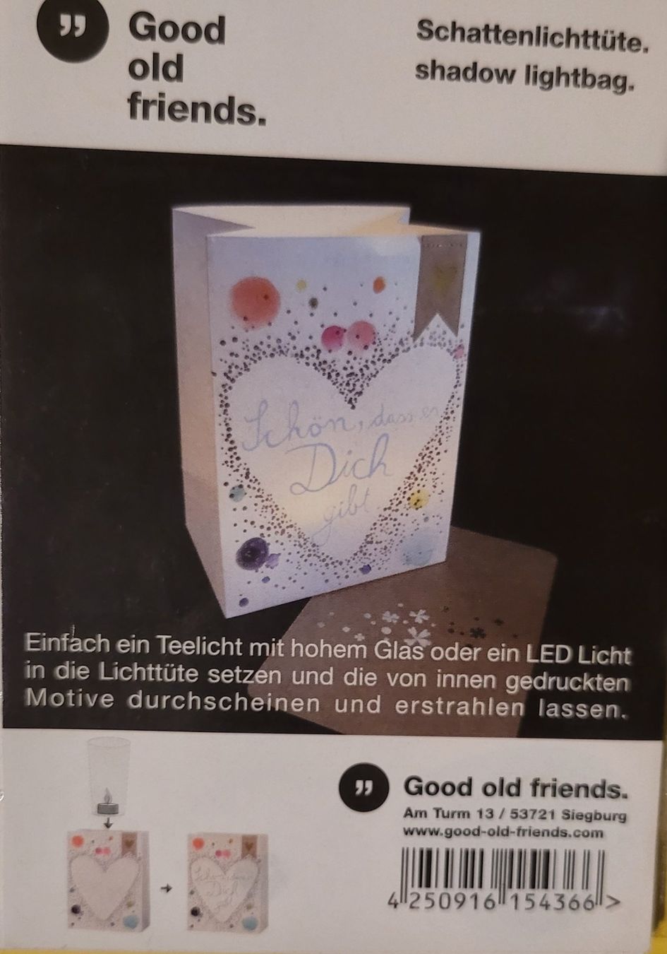 Cartes postales: Schattenlichttüte – Neuf avec emballage d'origine à Zürich par Avd 4