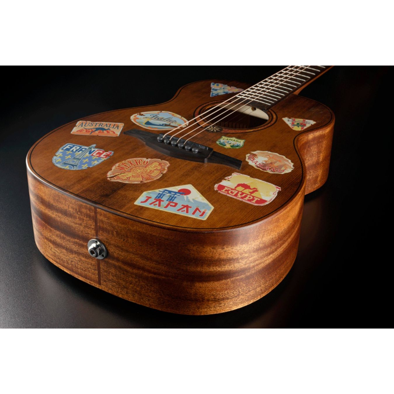 Strumenti musicali: LAG GLA Escapade-GTE Reisegitarre – Nuovo (secondo la descrizione) da Ulisbach venduto da FeuerVogel68 2