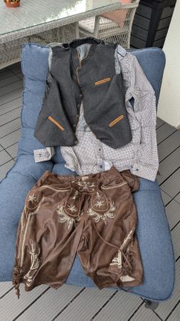Lederhose Tracht Set Herren Grösse 48, 50 guter Zustand