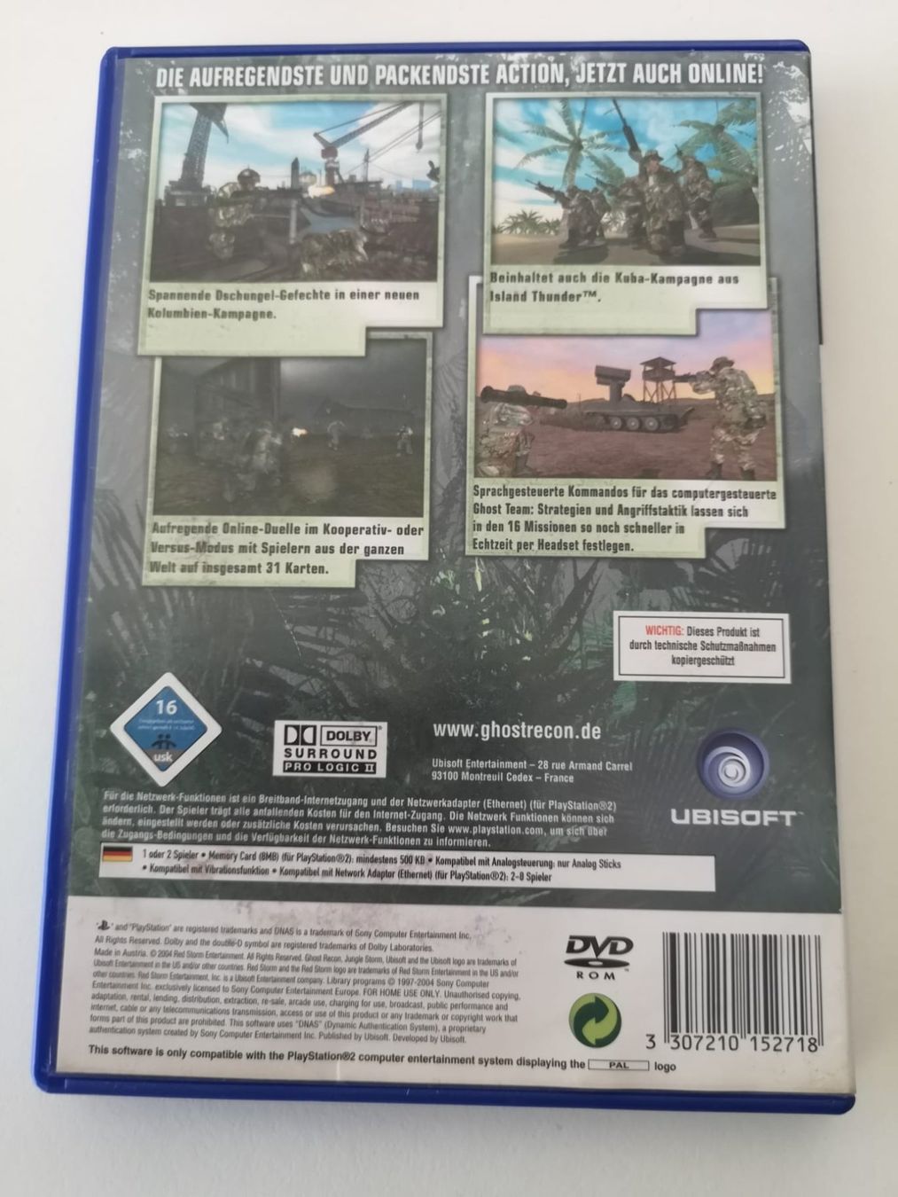 Giochi: Tom Clancy's Ghost Recon Jungle Storm (PS2) – Usato da Herisau venduto da Seyashop_2 2