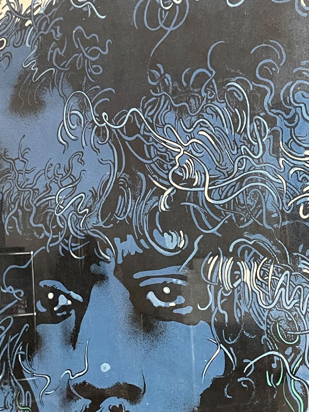 Foto & Immagini: Altes Poster Jimi Hendrix ca.98 x 68 cm – Usato da Wollerau venduto da ruge2 2
