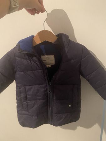 Kinder Steppjacke dunkelblau Grösse 68 guter Zustand