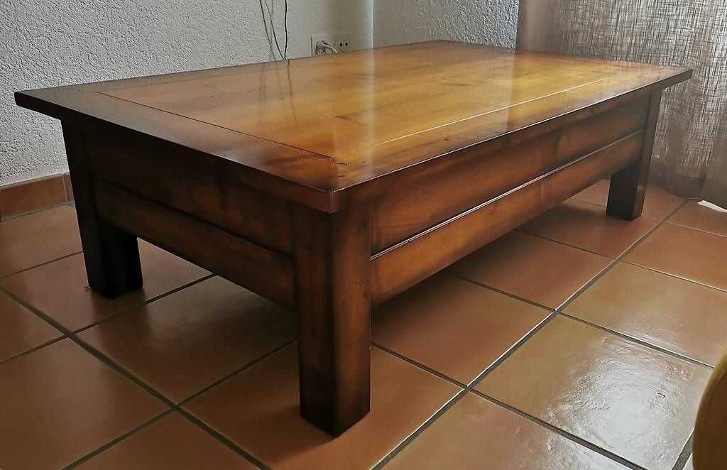 Tavoli: Table basse Batel Créations en merisier massif – Usato da Bussigny-sur-Oron venduto da ziryab01