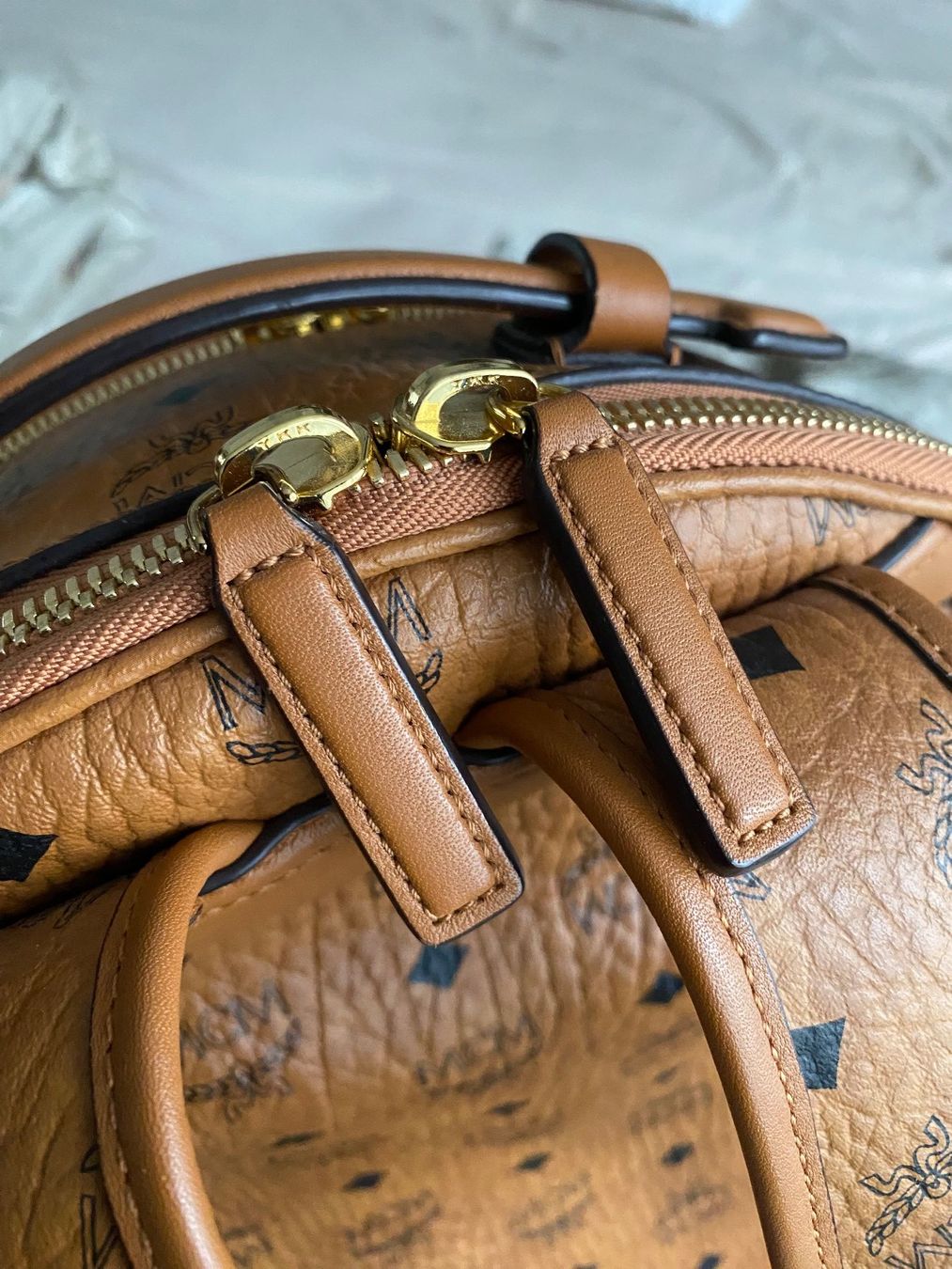 Mcm Sacs à dos: MCM Rucksack Cognac – D'occasion à Jona par Akuman 6