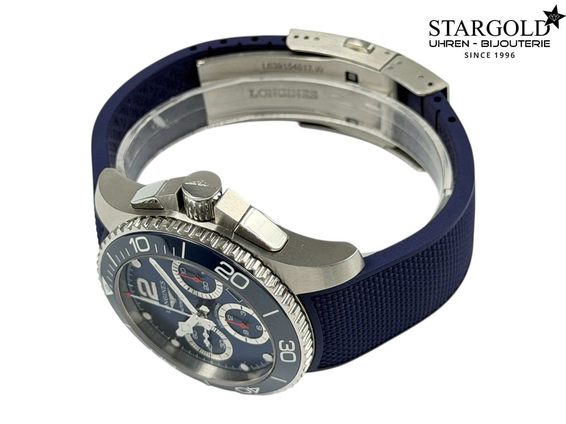 Longines Orologi: Longines HydroConquest Chronograph - L3.883.4.96.9 – Usato da Zürich venduto da Stargold-Uhren 6