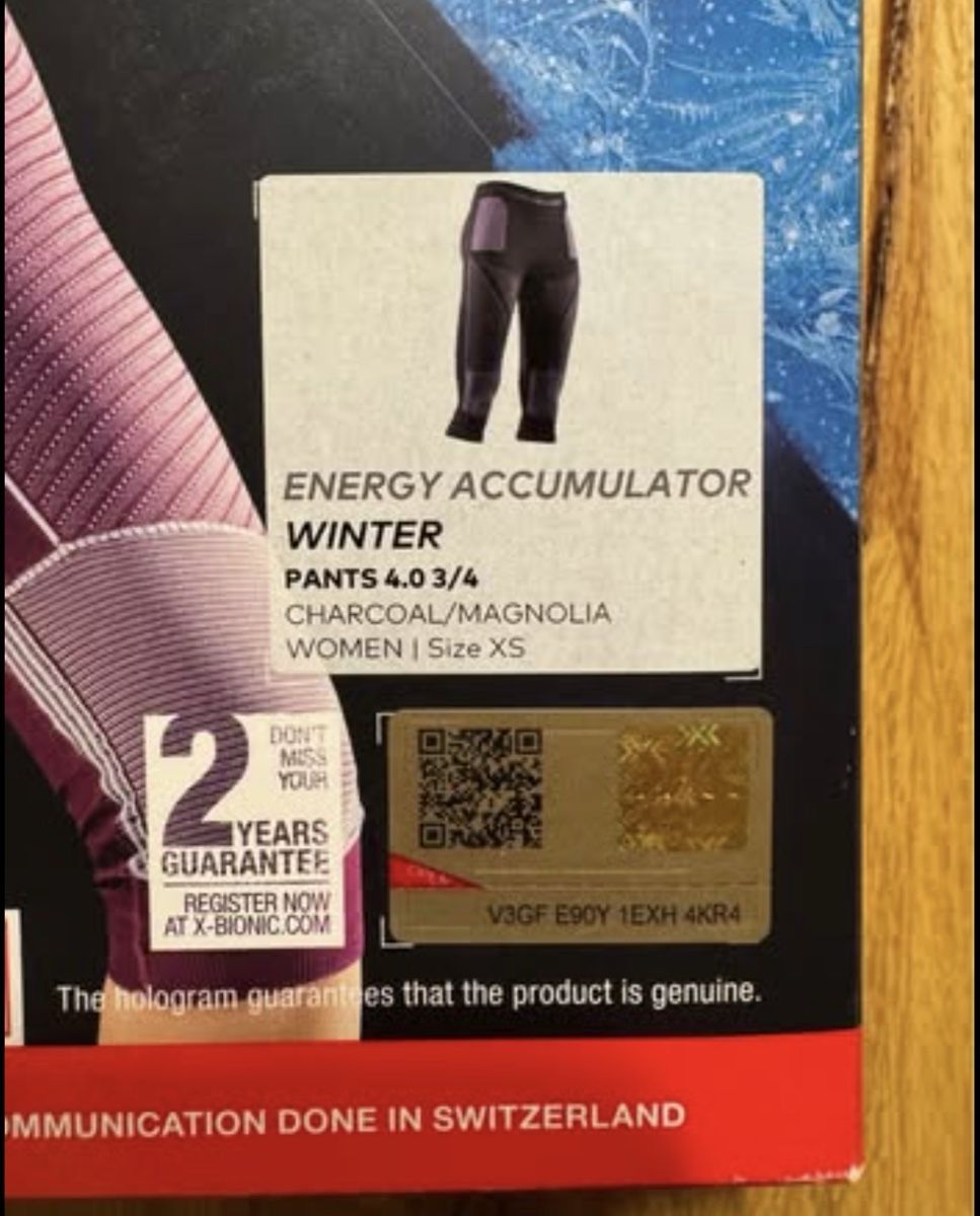 X-bionic Altra biancheria intima: Thermohose X-Bionic Grösse XS neu – Nuovo e nell'imballaggio originale da Ibach venduto da Nadina87 3