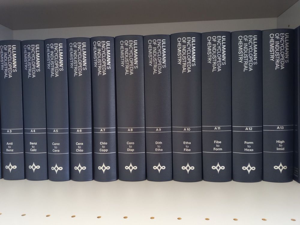 Ullmann's Encyclopedia of Industrial Chemistry Kaufen auf Ricardo