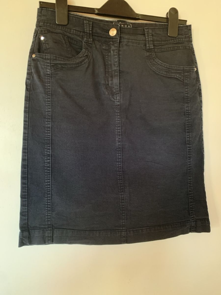 Gonne: Jupe Canda bleu foncé taille 36 – Nuovo (secondo la descrizione) da Prilly venduto da Sissi_1009 1
