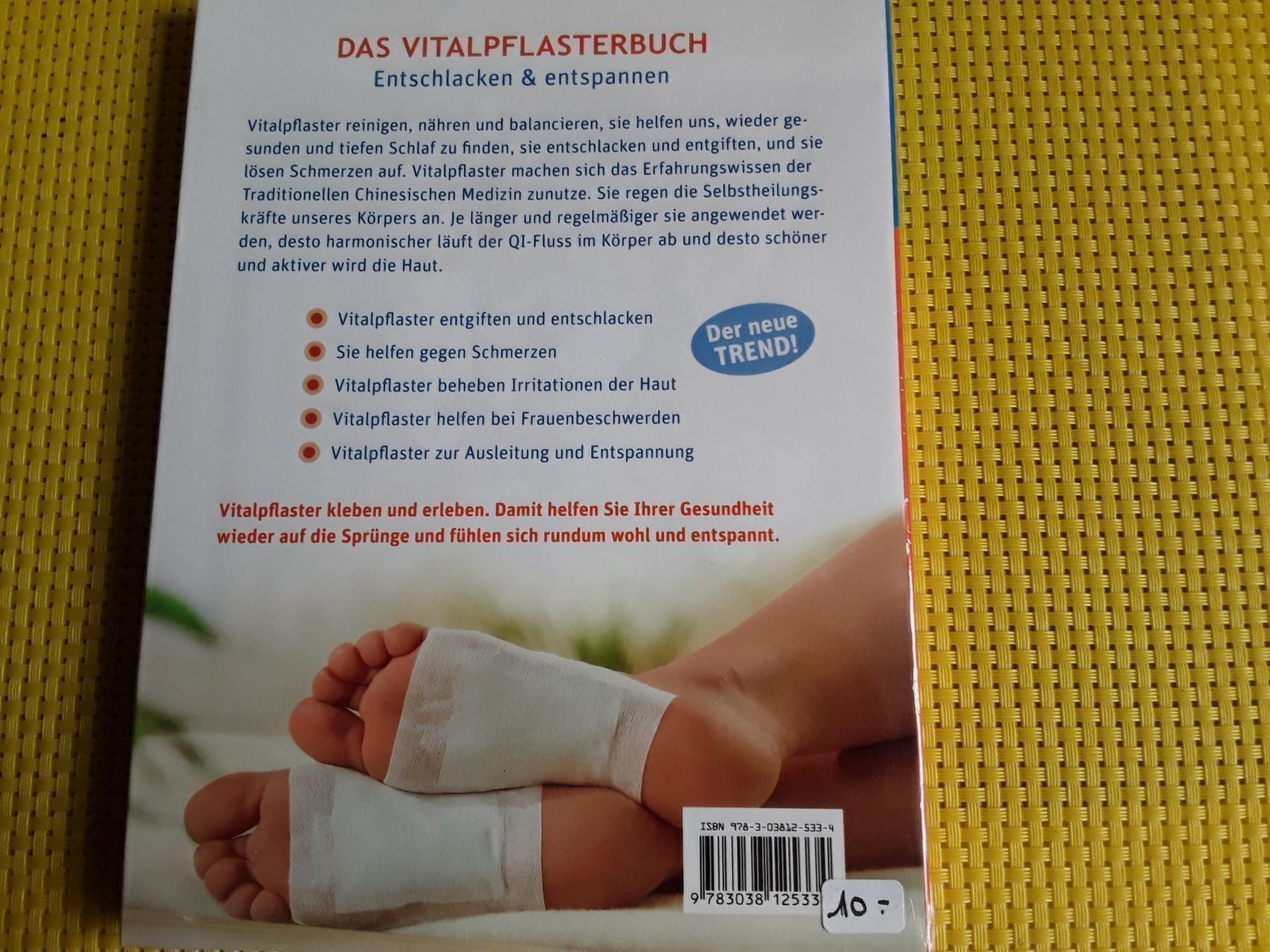 Libri: Das Vitalpflasterbuch – Nuovo e nell'imballaggio originale da Rebstein venduto da Buchsi03 1