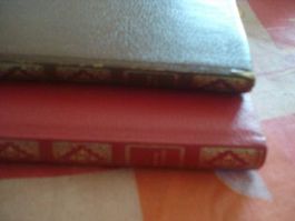 lot de 2 livres reliés