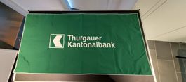 Thurgauer Kantonalbank TKB Badetuch Handtuch grün 100x50 cm