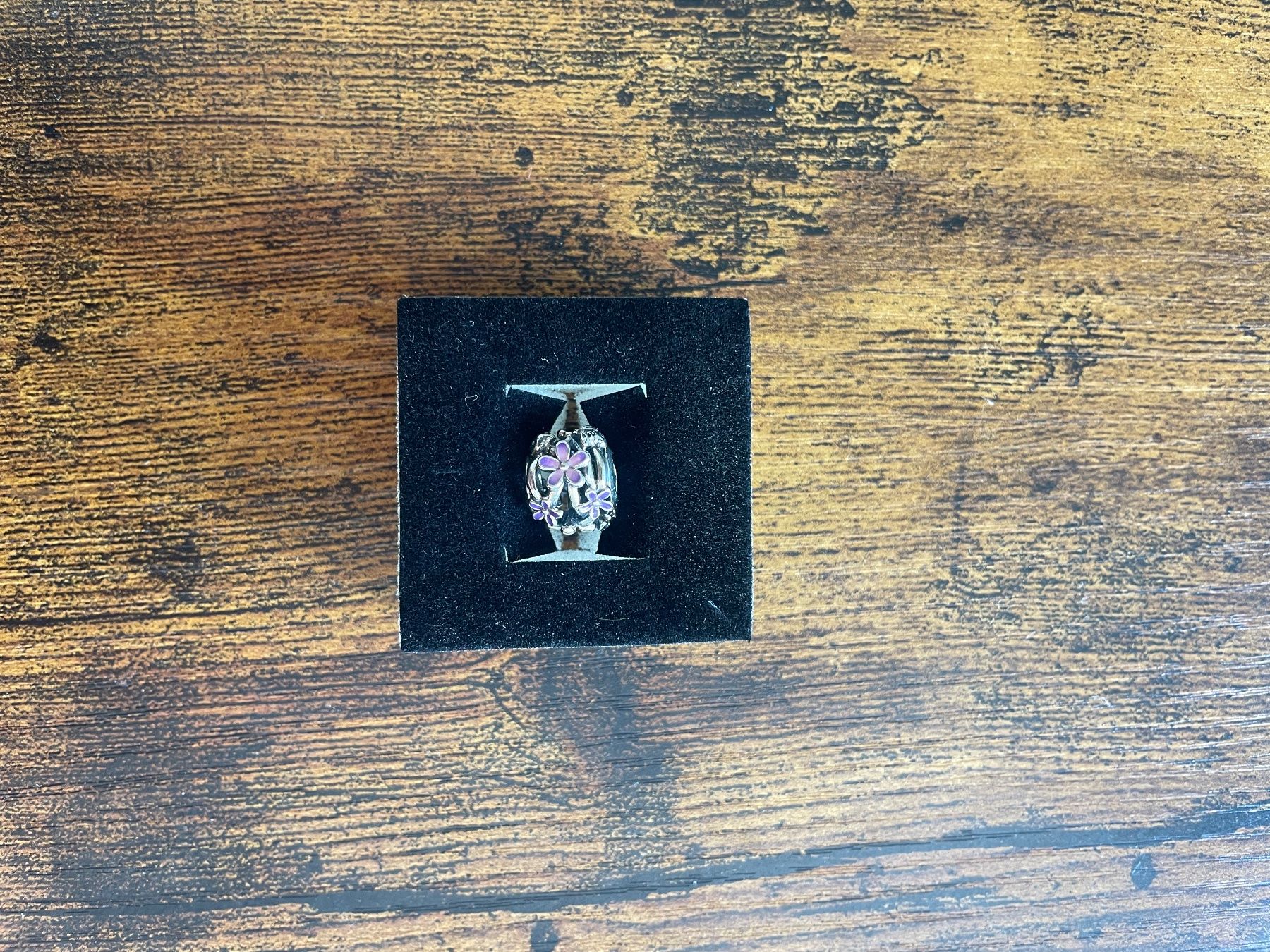 Pandora Anhänger: Pandora Charm Openwork Purple Daisy – Neu (gemäss Beschreibung) aus Zürich von malo_8 2