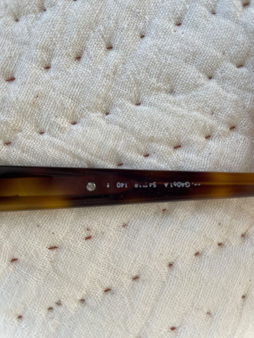 Occhiali & Lenti: Sonnenbrille im Retro-Look, braun-gemustert – Usato da Vairano venduto da Sorella22 2