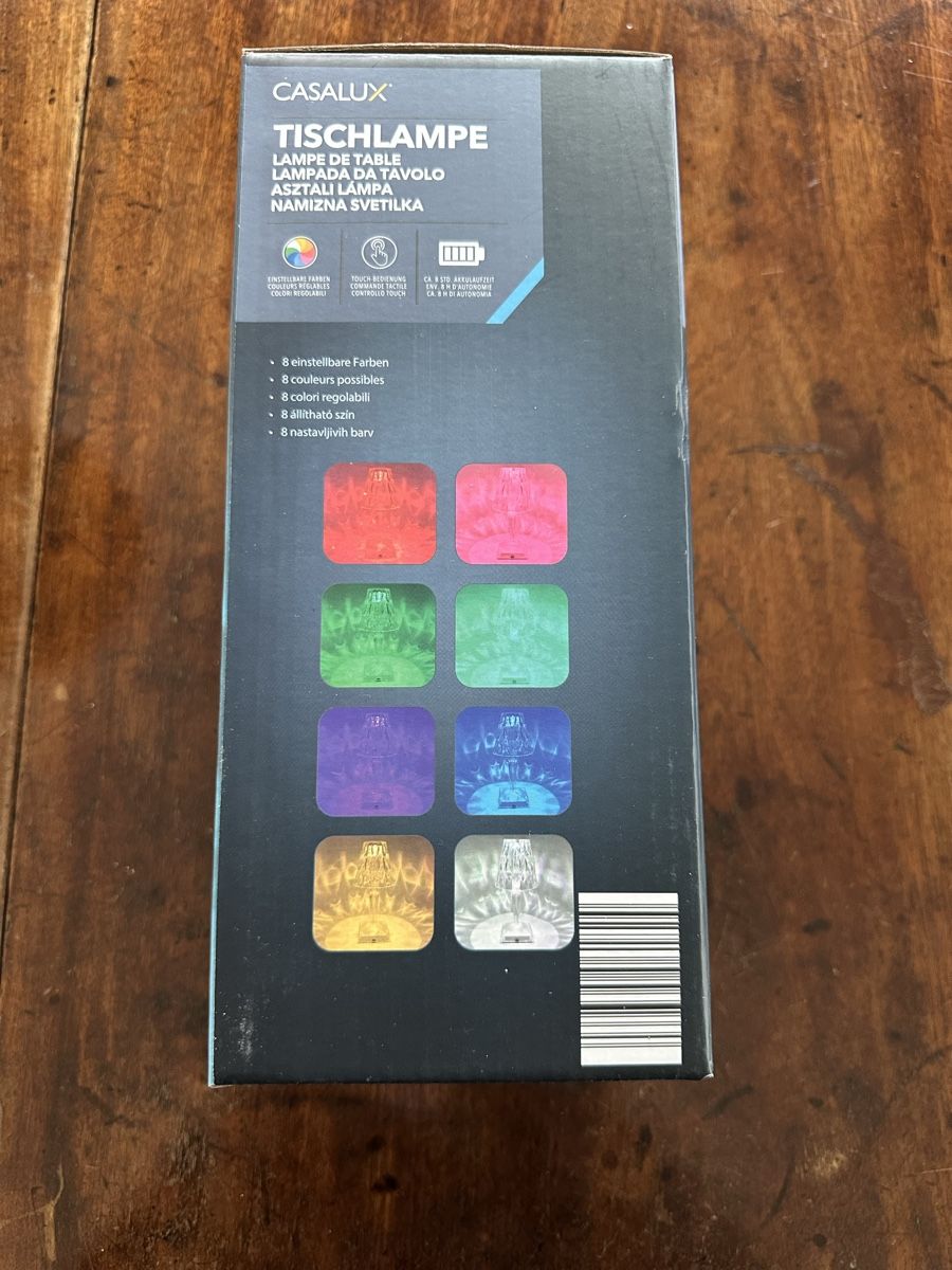 Lampen: Tischlampe kabellos Kartell Style – Neu und originalverpackt aus Oberaegeri von r.gruyters 6