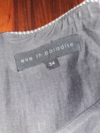 Eve in Paradies Seidenkleid Gr.34
