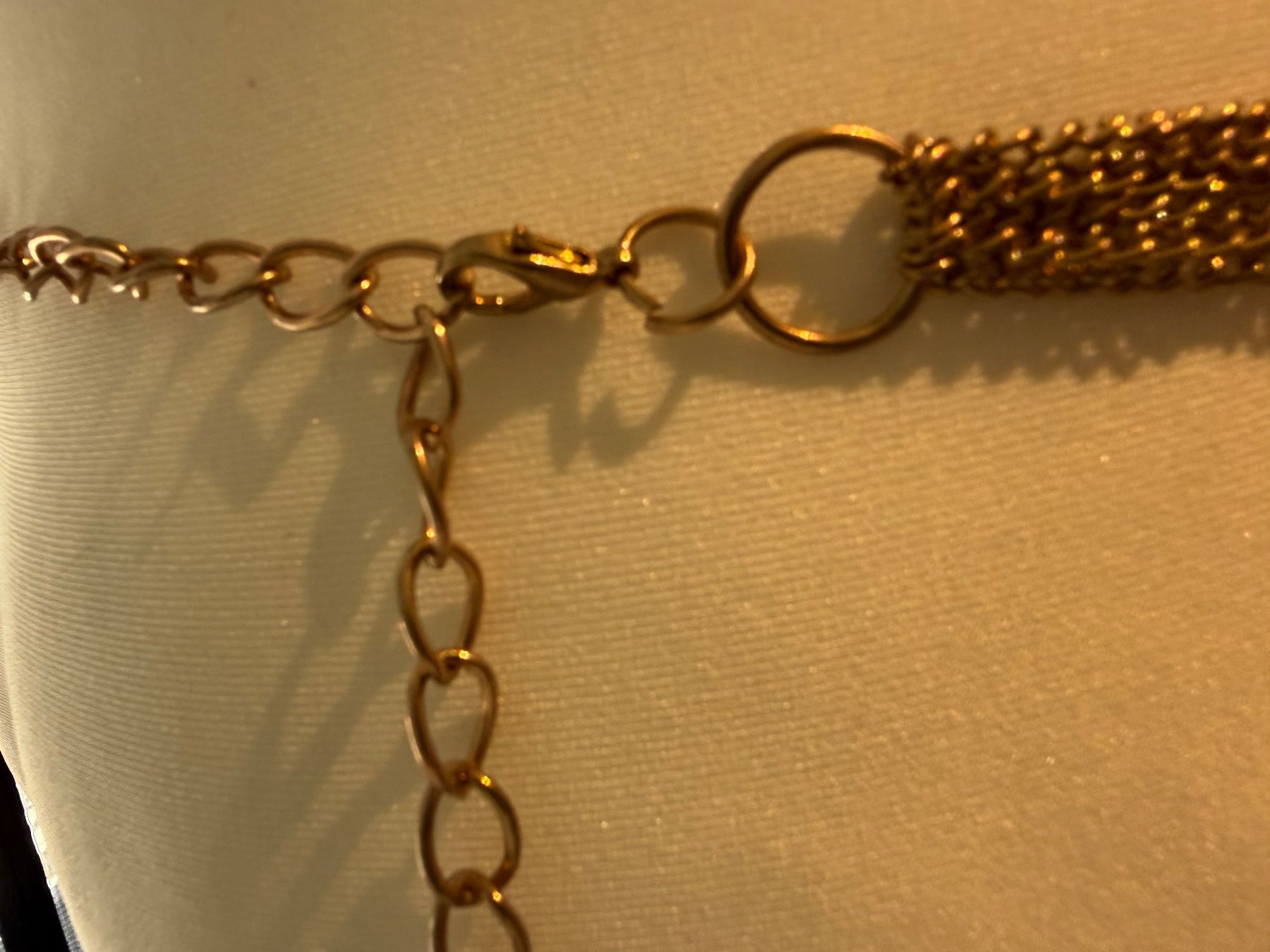 Cinture: Modeschmuck Kette oder Gürtel rosegold - sehr aufwändig – Usato da Engelburg venduto da mamalanima 4