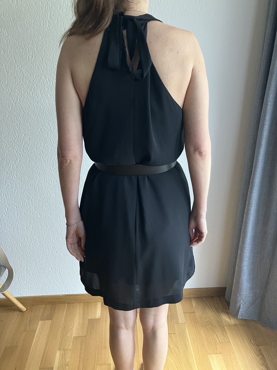 Mango Vestiti: Mango Kleid, Schwarz, Gr. L - Sommerlich & Elegant! – Usato da Bern venduto da and_d5mk 2