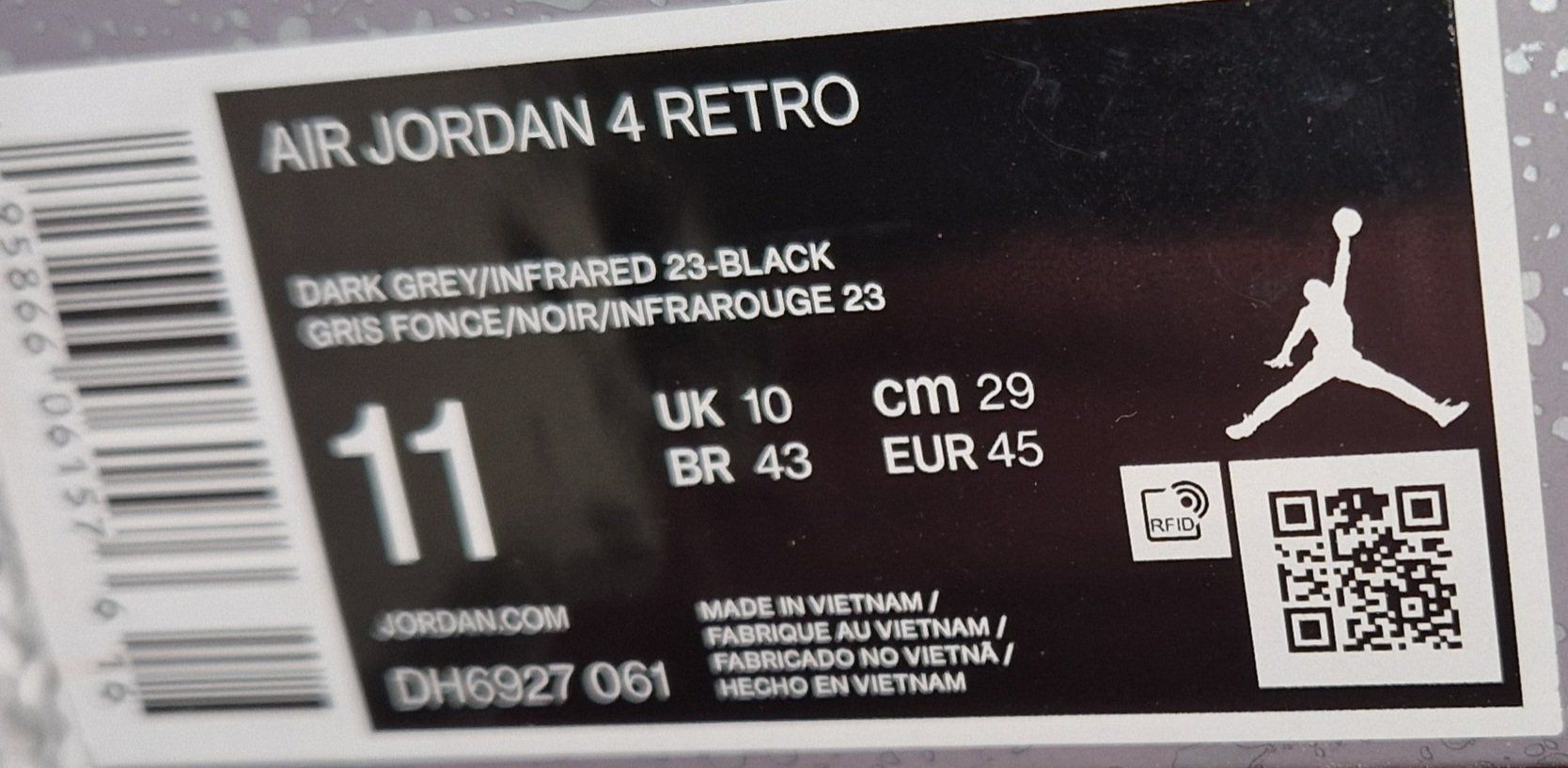 Jordan Scarpe da uomo: Jordan 4 Retro Infrared – Usato da Zürich venduto da iAmmann 4