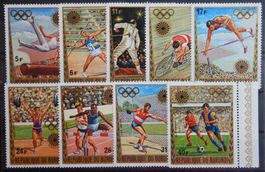 Burundi Kat. 858-866 ** 1972