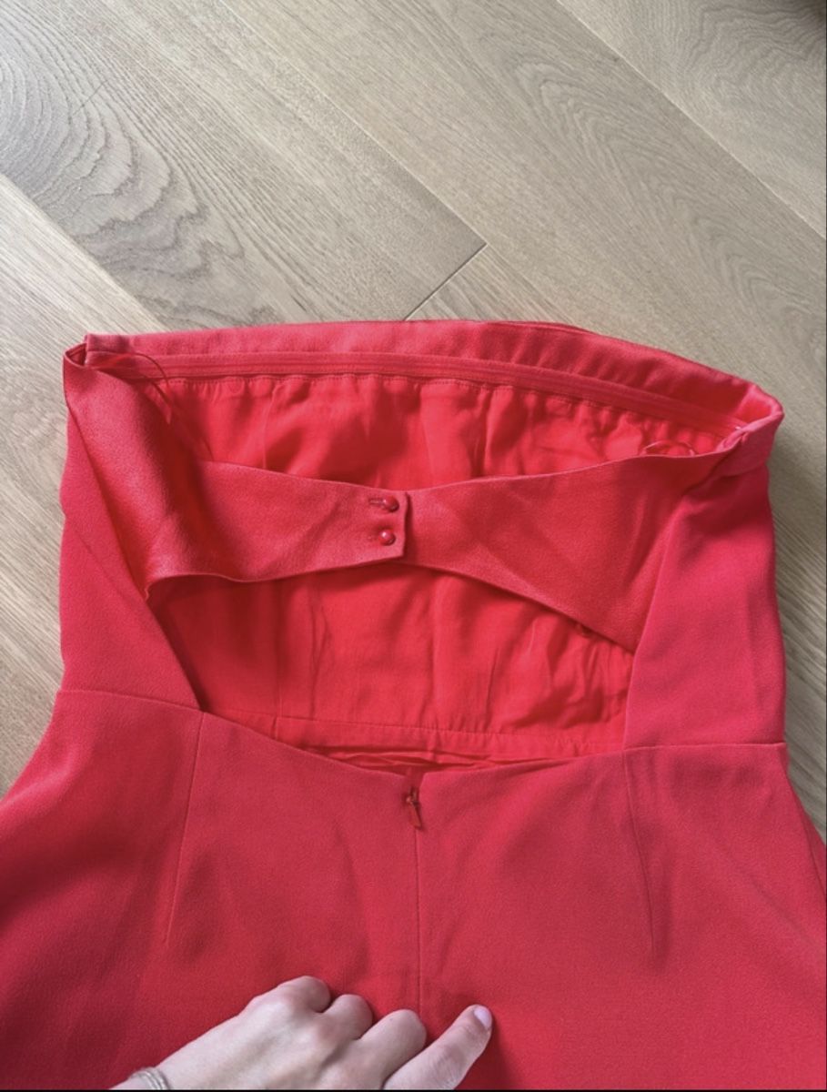 Sezane Kleider: Robe bustier rouge Sezane taille M – Neu (gemäss Beschreibung) aus Yverdon-les-Bains von emi_ry6z 4