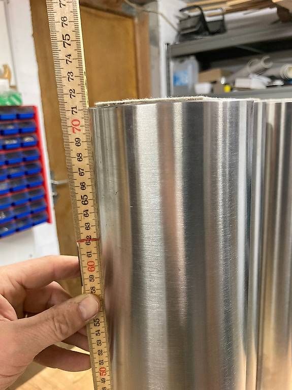 Sonstiges Mobiliar: 3 pieds de table en inox – Gebraucht aus Charmey (Gruyère) von nic168 2