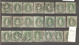 21 50 Rp. Stehende Helvetia