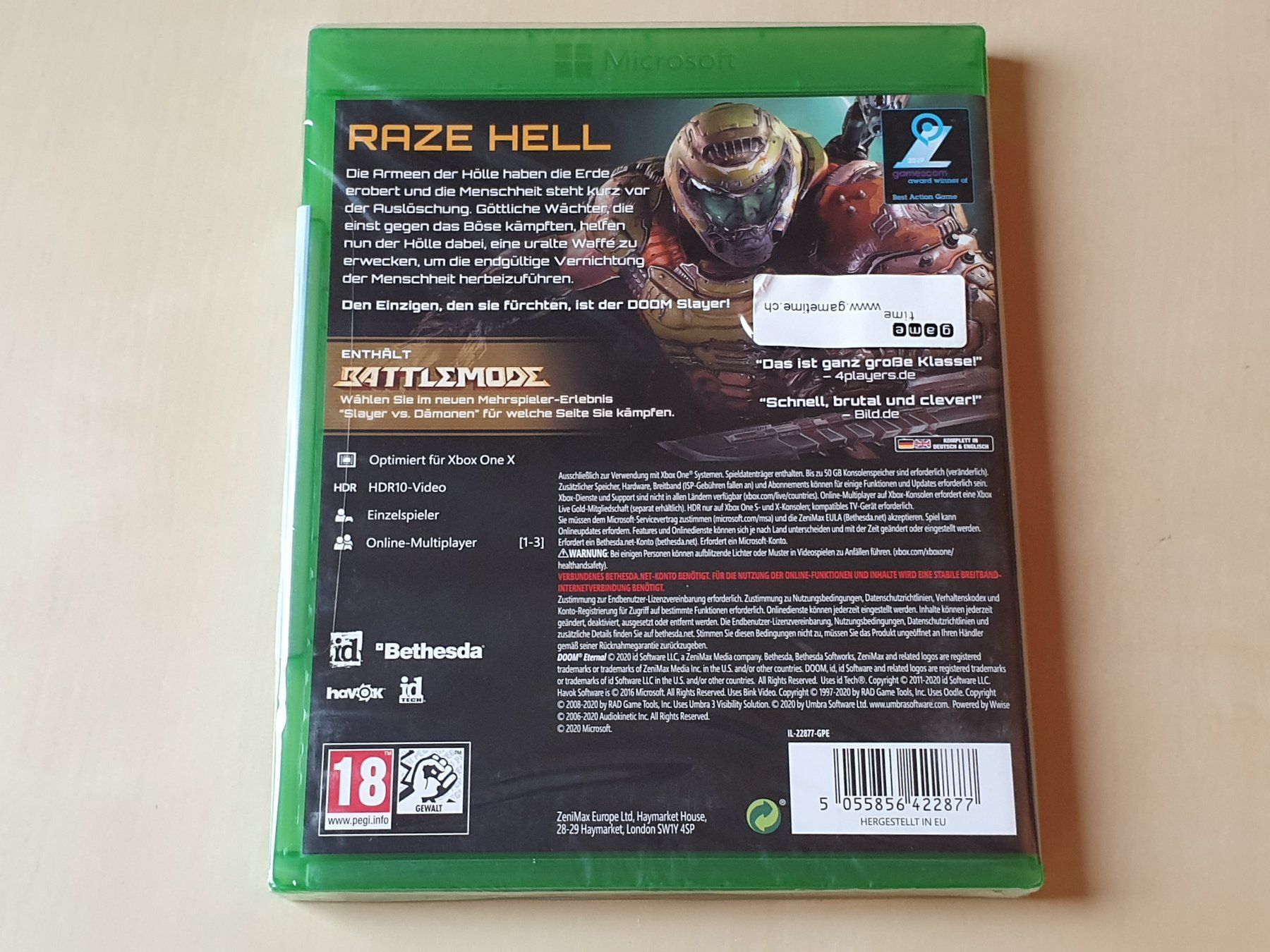 Microsoft Giochi: Doom Eternal  neu und ovp – Nuovo e nell'imballaggio originale da Stansstad venduto da collectorsshop 1