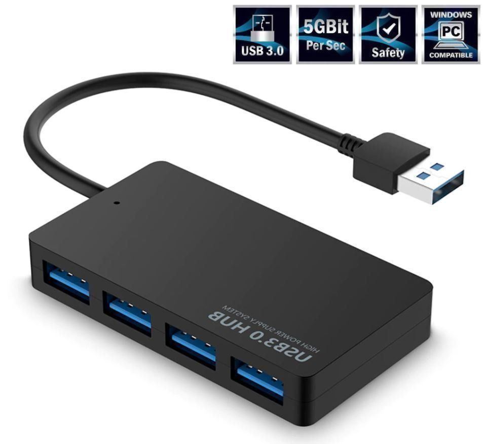 Hub & Switch: High Speed USB 3.0 HUB 4 Port Splitter – Nuovo e nell'imballaggio originale da Unterägeri venduto da RmOnline 1