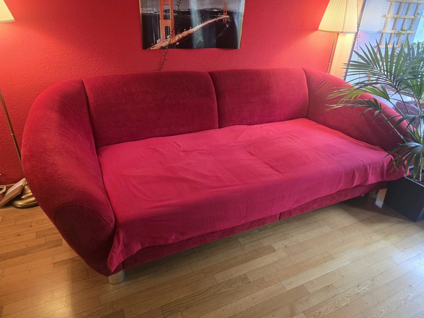 Sofas: Big Sofa rot – Neuf (Voir description) à Bern par Ramstein3 2
