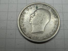 Griechenland  50 Lepta, 1957