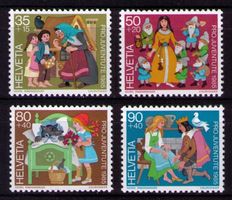 1985_J294-297_PRO JUVENTUTE_Szenen aus Märchen ! **
