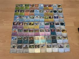 Pokémon lot black pitch reverse et holo
