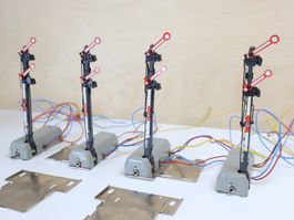 Märklin 4 x Doppel-Flügelsignal 7040 - H0