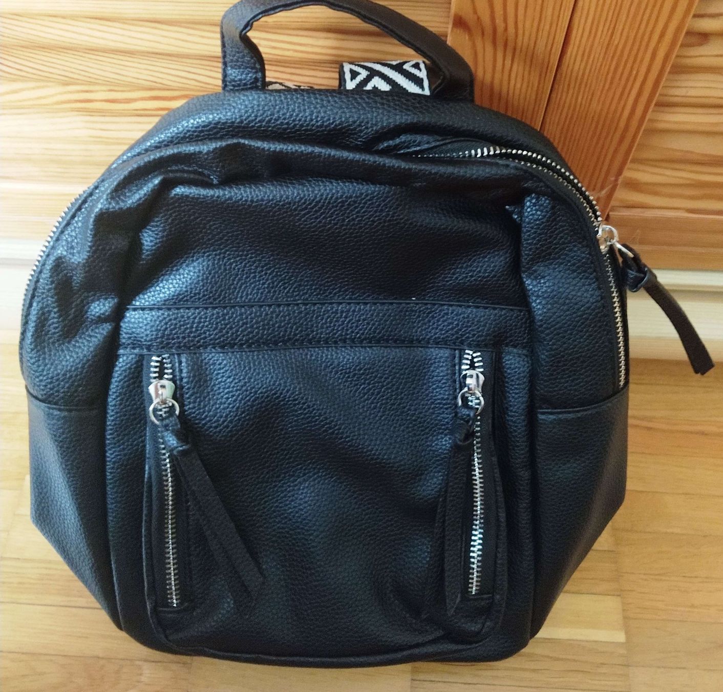 Zaini: Rucksack / Backpack, Schwarz - 27 cm x 27 cm x 12 cm - – Nuovo e nell'imballaggio originale da Zürich venduto da 1-2-3-Kaufen 5