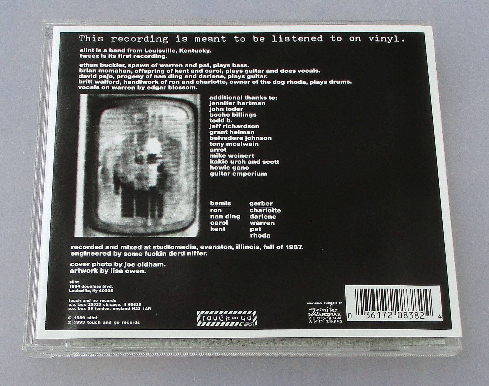 CDs: SLINT - Tweez – Gebraucht aus Wattwil von Muriel11 1