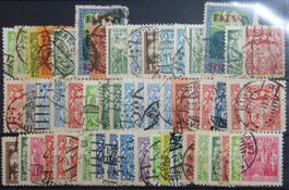 Lettland Lot mit alten Werten XVIII