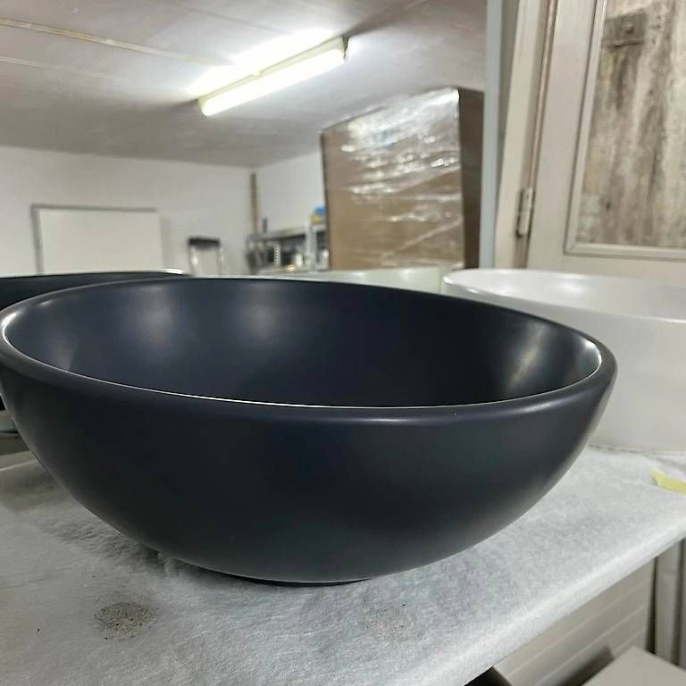 Lavabi & lavandini: Waschbecken Anthrazit Matt rundes – Nuovo e nell'imballaggio originale da Berikon venduto da al7_7jyx 1